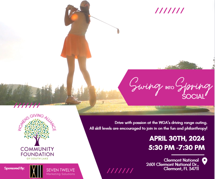 Swing into Spring Women's Giving Alliance Spring Social