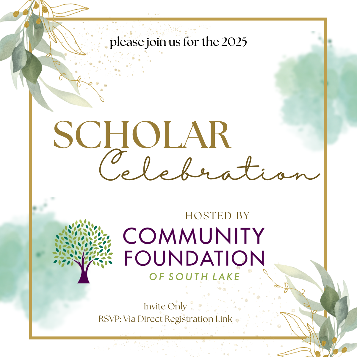Scholar Celebration Flyer